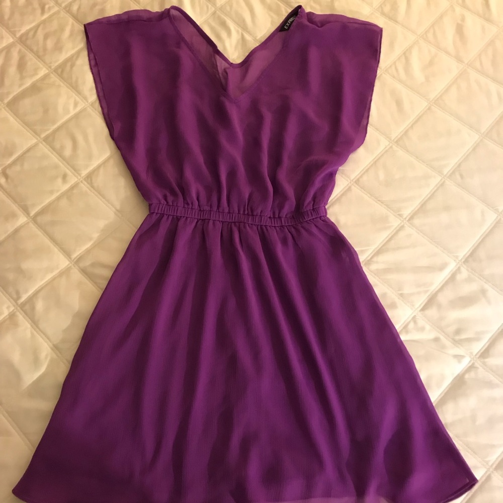 Purple Express Dress